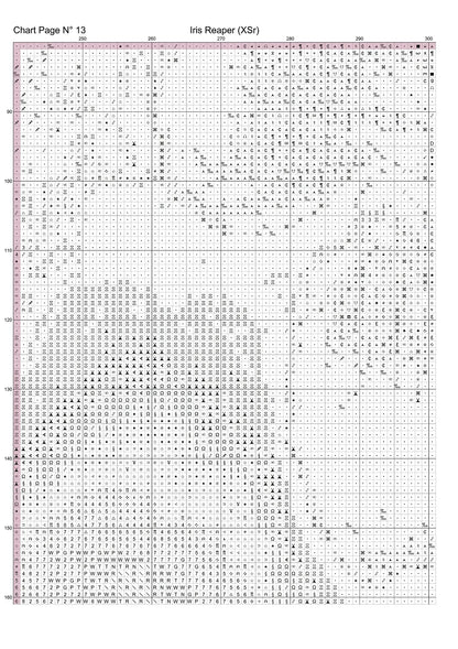 Iris Reaper grim reaper death patterns are expertly created from art by Gismi under Public Domain CC0 license