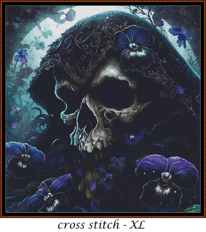 Iris Reaper grim reaper death patterns are expertly created from art by Gismi under Public Domain CC0 license