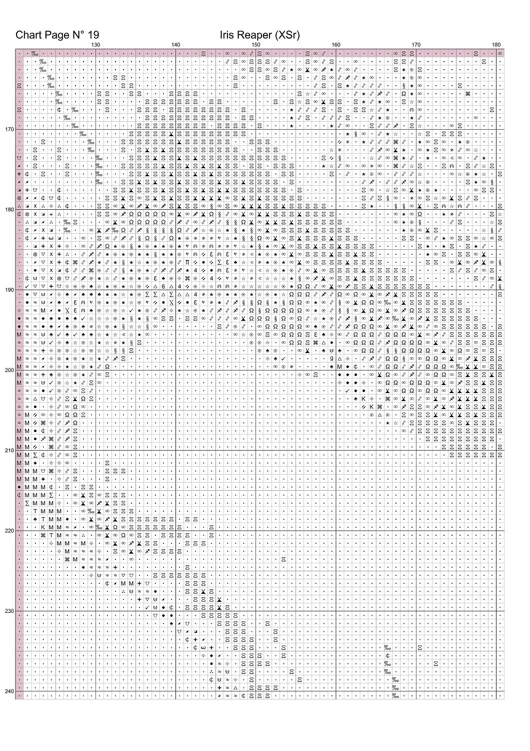 Iris Reaper grim reaper death patterns are expertly created from art by Gismi under Public Domain CC0 license