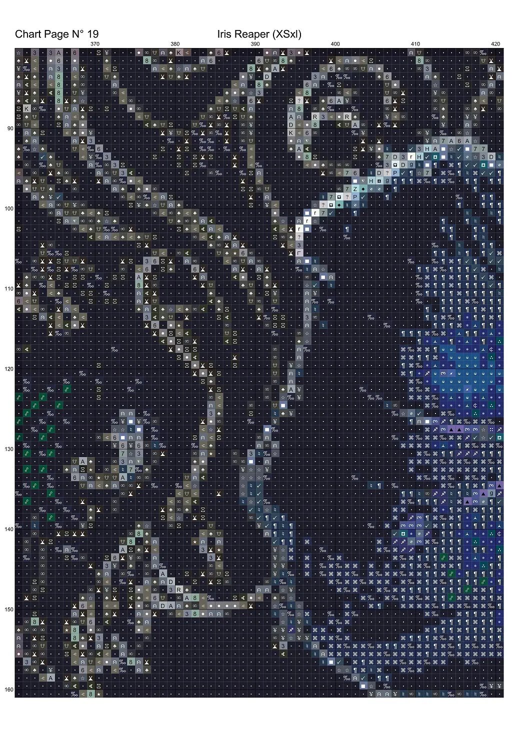 Iris Reaper grim reaper death patterns are expertly created from art by Gismi under Public Domain CC0 license