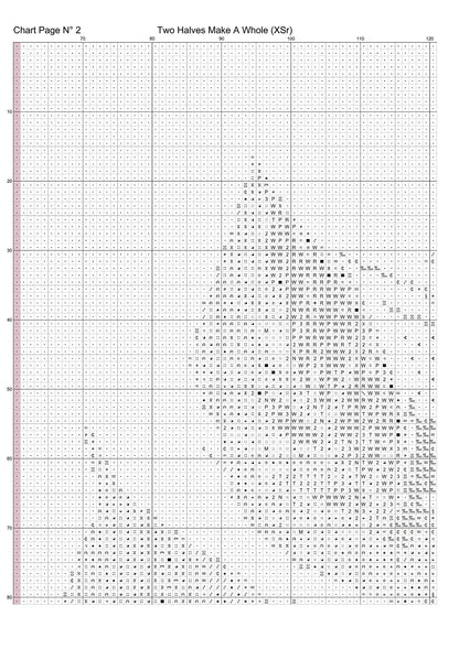 Two Halves Make A Whole cross stitch patterns are a sun and moon design expertly created from art by Gismi under Public Domain CC0 license