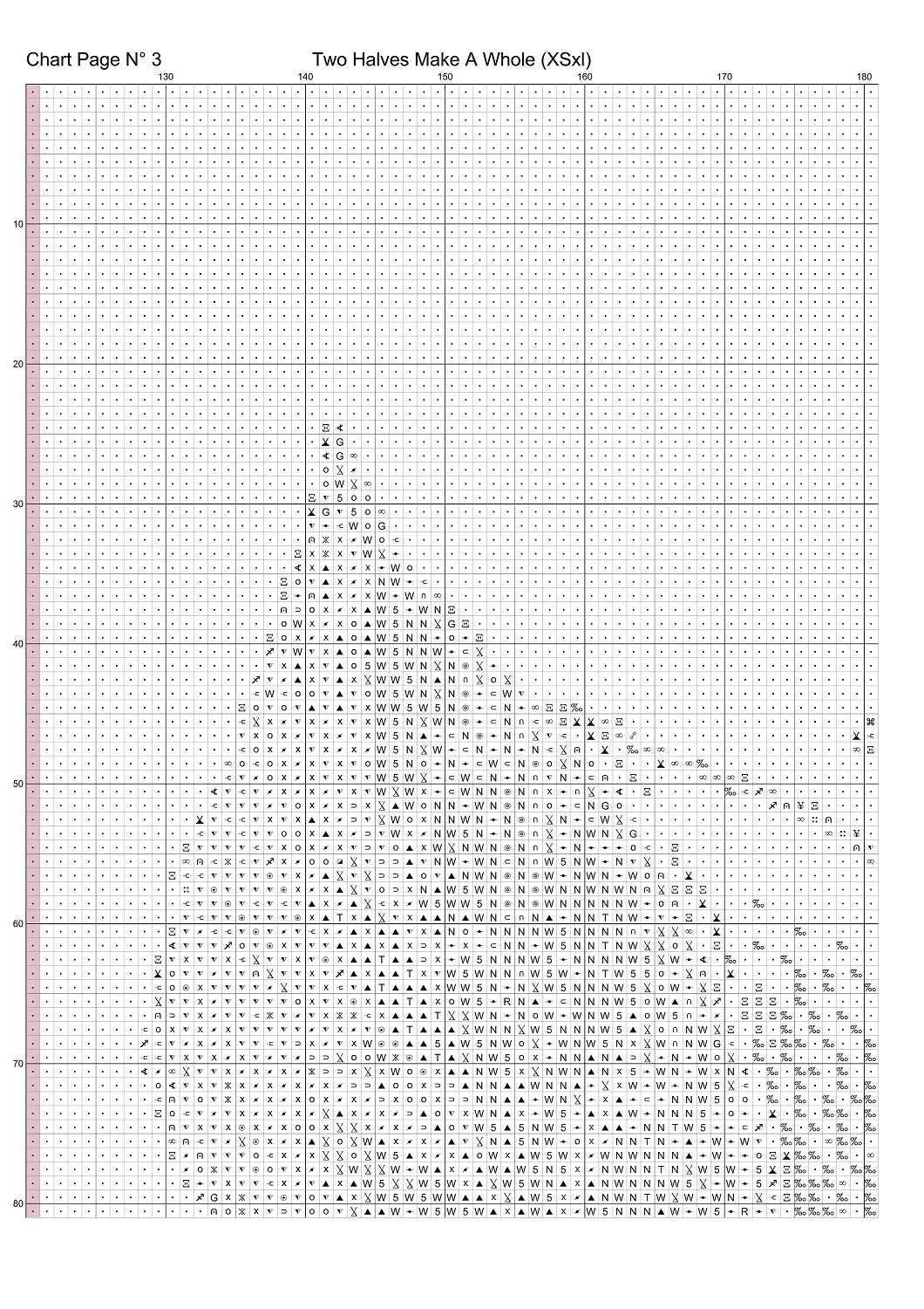 Two Halves Make A Whole cross stitch patterns are a sun and moon design expertly created from art by Gismi under Public Domain CC0 license