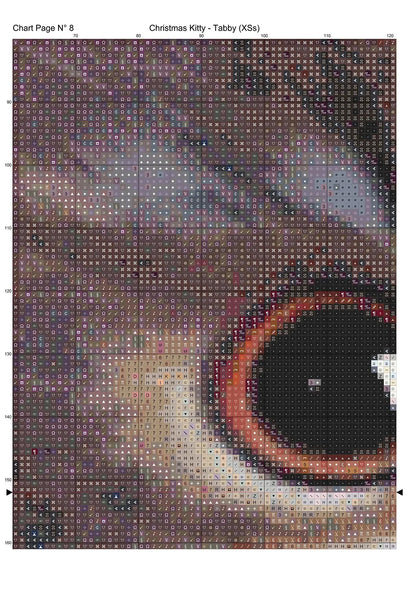 Christmas Kitty - Tabby patterns are expertly created from art by Dorothe (Darkmoon_Art) under Public Domain CC0 license Christmas Kitty - Tabby is a cute seasonal cat pattern