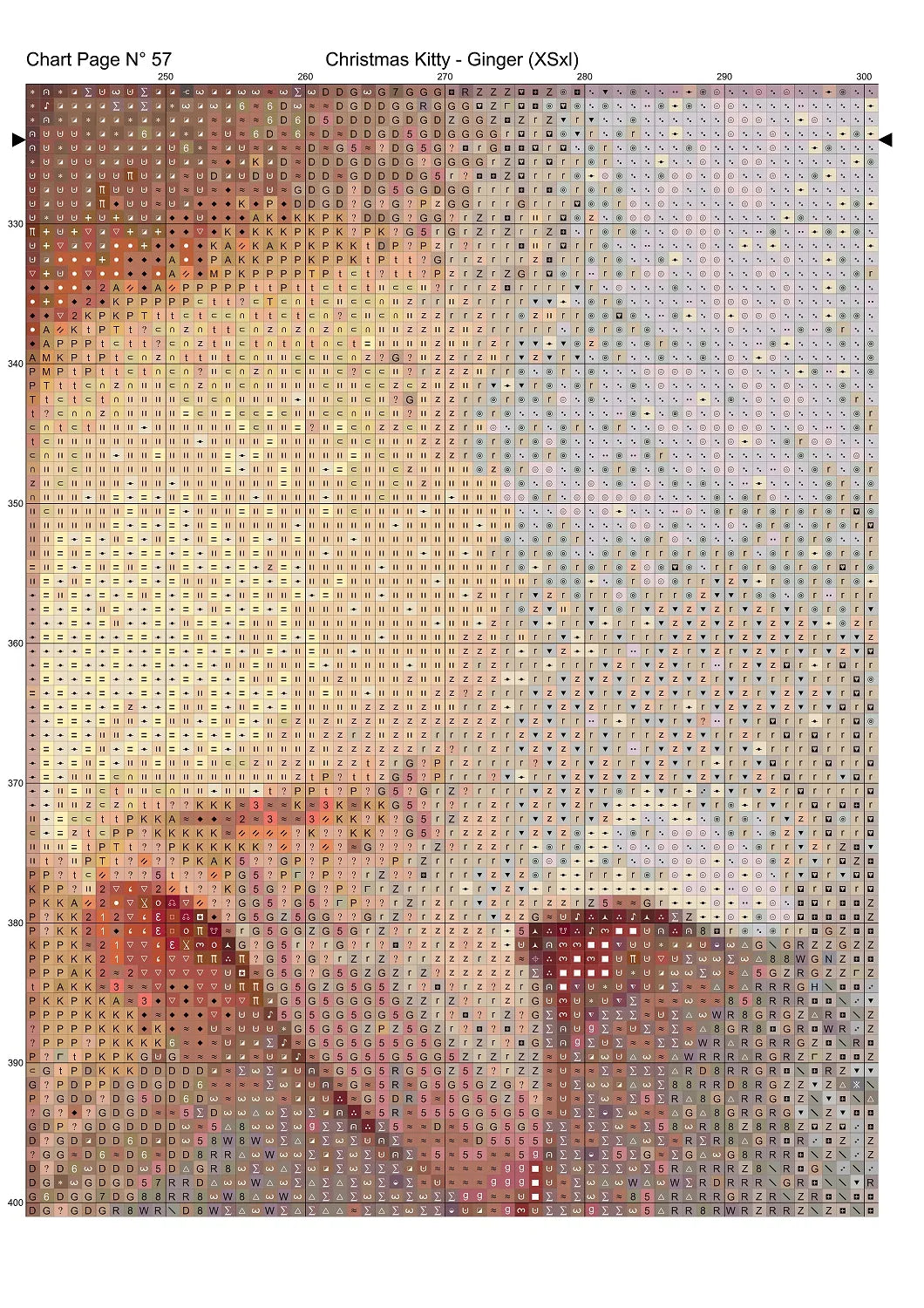 Christmas Kitty - Ginger patterns are expertly created from art by Dorothe (Darkmoon_Art) under Public Domain CC0 license Christmas Kitty - Ginger is a cute seasonal cat pattern