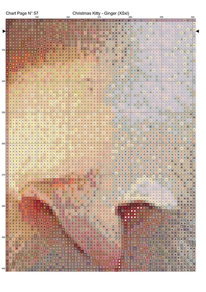 Christmas Kitty - Ginger patterns are expertly created from art by Dorothe (Darkmoon_Art) under Public Domain CC0 license Christmas Kitty - Ginger is a cute seasonal cat pattern