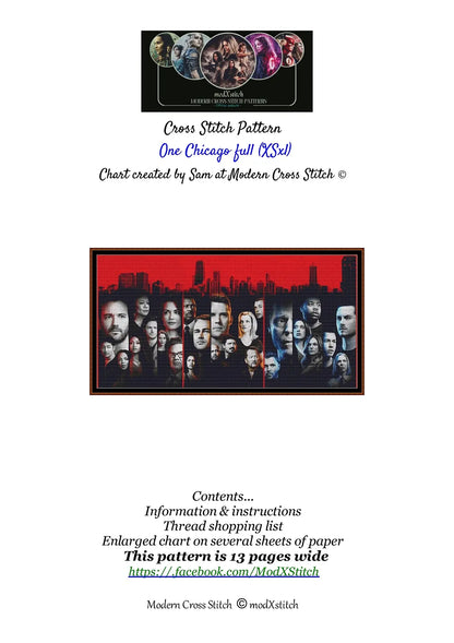 One Chicago - full TV crime and medical drama patterns are expertly created by Sam Including Chicago Med, Chicago Fire & Chicago PD