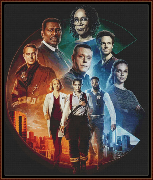 One Chicago TV patterns are expertly created by Sam Including Chicago Med, Chicago Fire & Chicago PD