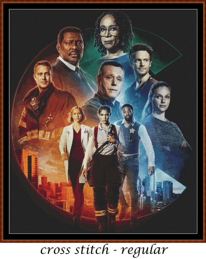 One Chicago TV patterns are expertly created by Sam Including Chicago Med, Chicago Fire & Chicago PD