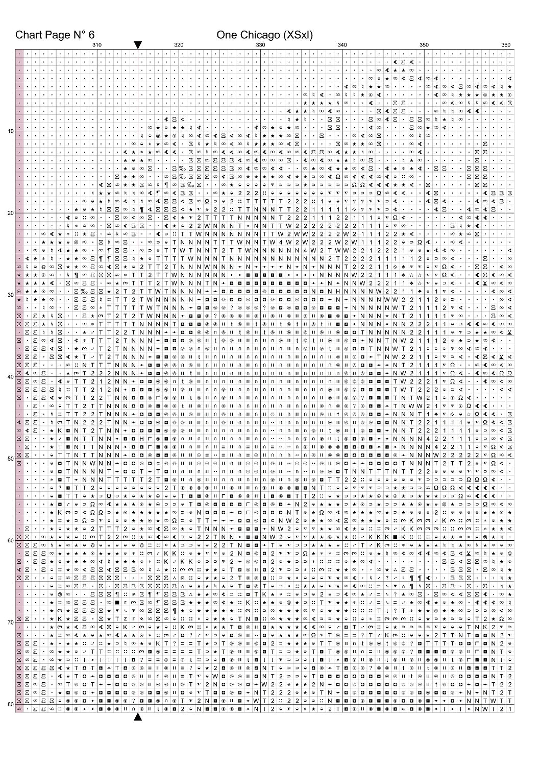 One Chicago TV patterns are expertly created by Sam Including Chicago Med, Chicago Fire & Chicago PD