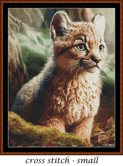 Forest Creatures - Cougarpatterns are expertly created from art by Alan Frijins under Public Domain CC0 license