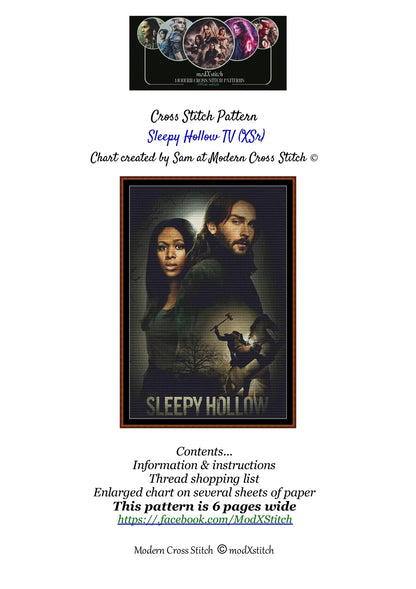 Sleepy Hollow patterns are expertly created by Sam
