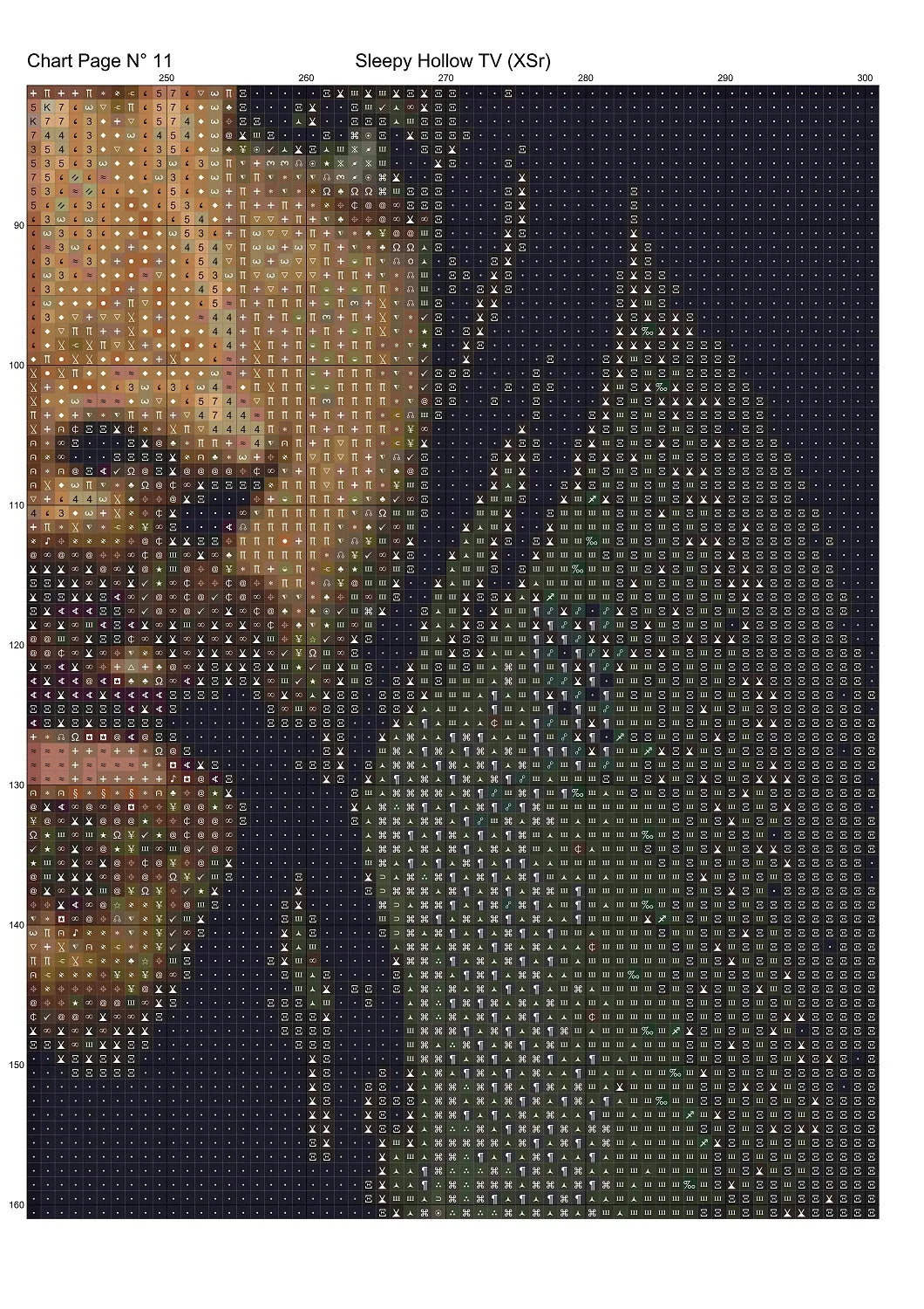 Sleepy Hollow patterns are expertly created by Sam