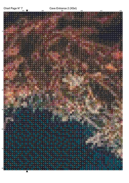 Cave Entrance 2 patterns are expertly created from art by Alan Frijins under Public Domain CC0 license