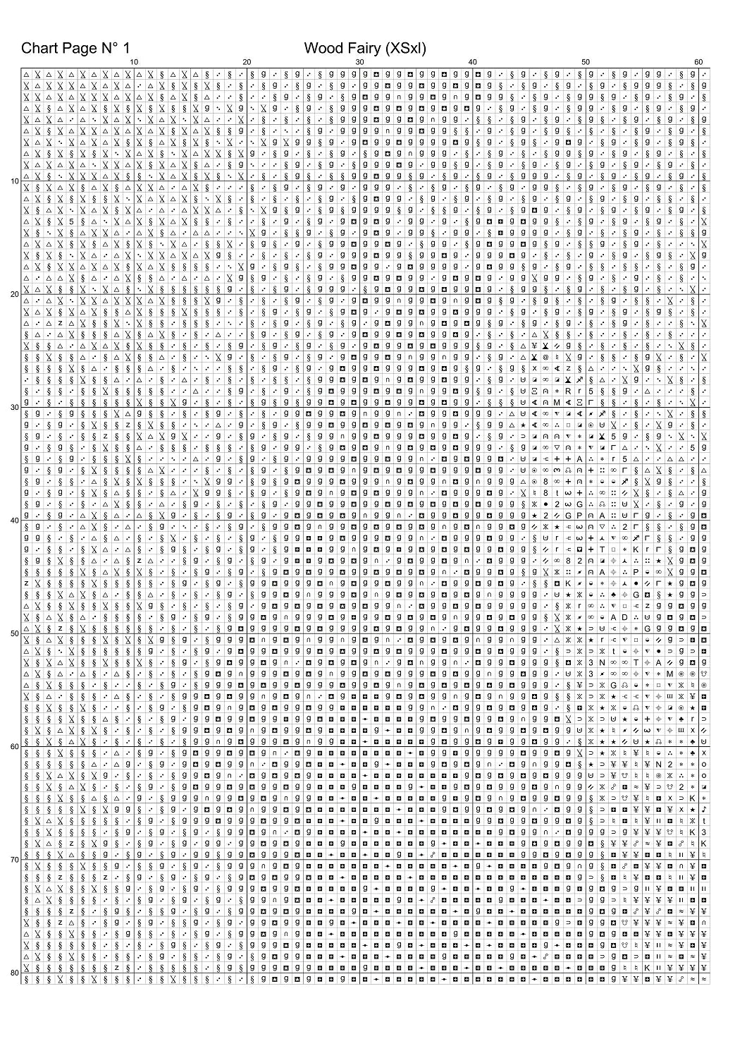 Expertly created from art by Vilius Kuknauskas, under Public Domain CC0 license, Monuments patterns. Wood Fairy is a fantasy scene cross stitch pattern that comes as a full coverage pattern with no back-stitching. Wood Fairy is available in 2 different design sizes - cross stitch regular & XL And each sale includes both B&W and colour charts