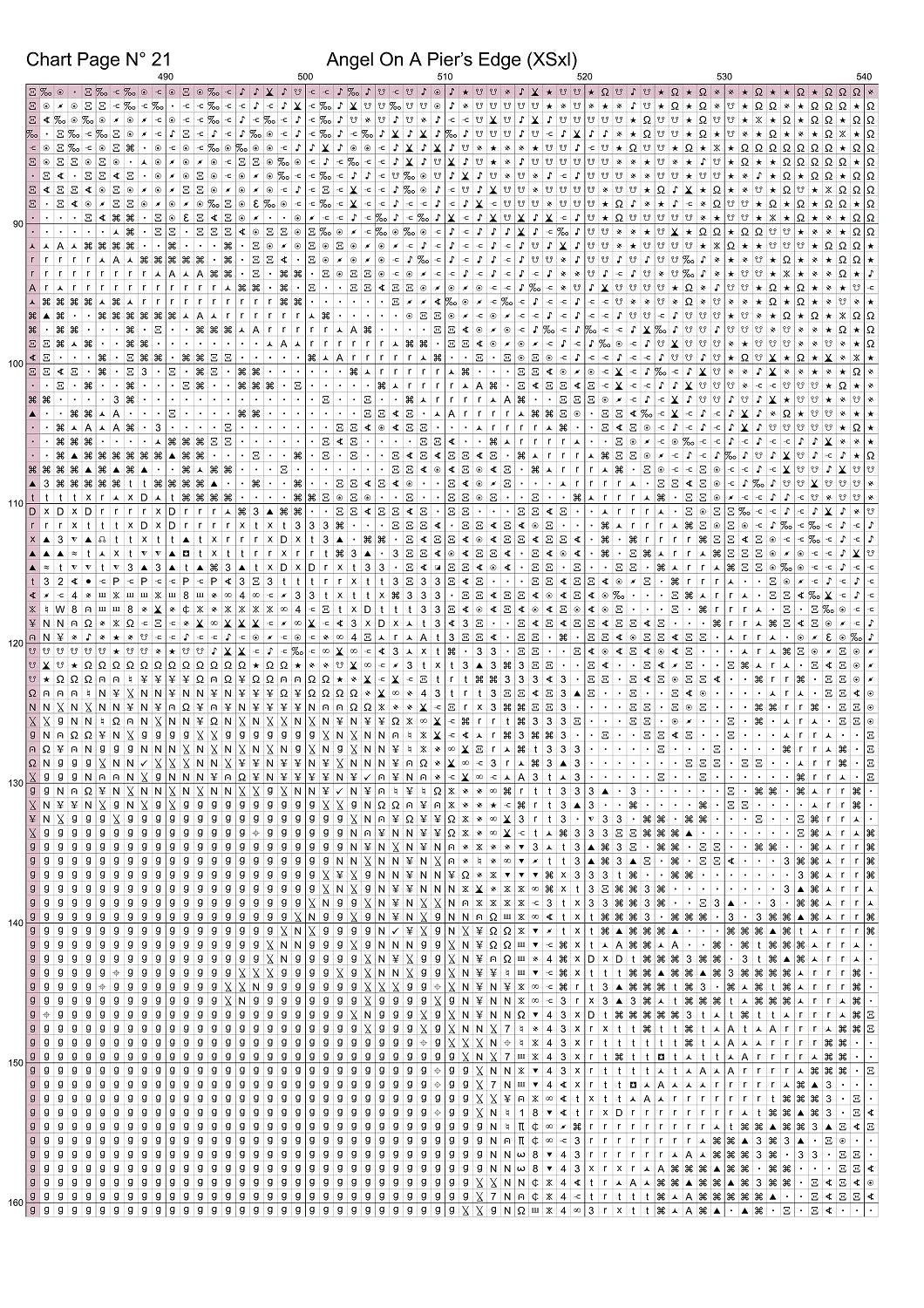 Expertly created from art by Keila Maria, under Public Domain CC0 license, Angel On A Pier's Edge patterns. Angel On A Pier's Edge is a fantasy scene pattern that comes as a full coverage pattern with no back-stitching. Angel On A Pier's Edge is available in 2 different design sizes - cross stitch regular & XL And each sale includes both B&W and colour charts