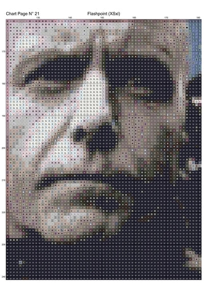 Expertly created by Sam, Flashpoint patterns. Flashpoint is an action crime TV show pattern that comes as a full coverage pattern with no back-stitching. Additionally, Flashpoint is available in 2 different design sizes - cross stitch regular & XL And each sale includes both B&W and colour charts