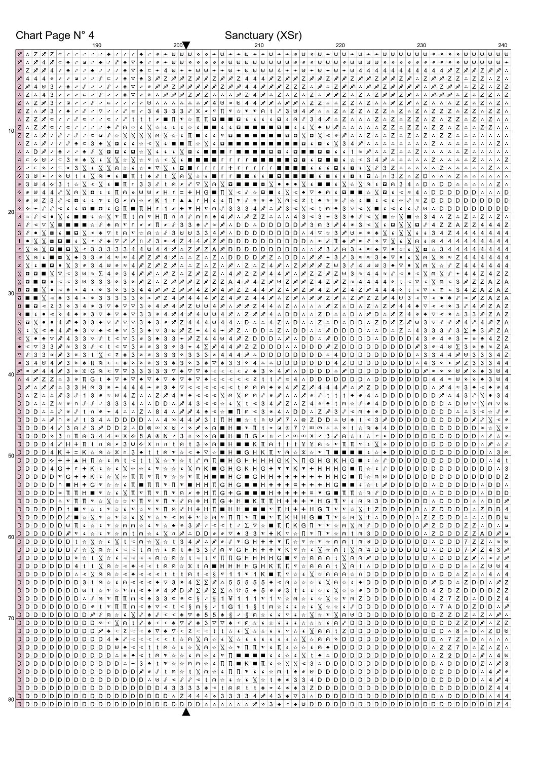 Expertly created by Sam, Sanctuary patterns. Sanctuary is a fantasy TV show pattern that comes as a full coverage pattern with no back-stitching. Additionally, Sanctuary is available in 2 different design sizes - cross stitch regular & XL And each sale includes both B&W and colour charts