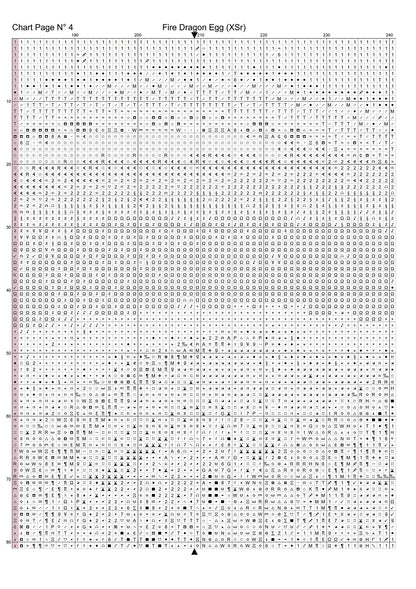 Expertly created from art by CrimsonMystique, under Public Domain CC0 license, Fire Dragon Egg patterns. Fire Dragon Egg is a fantasy swan pattern that comes as a full coverage pattern with no back-stitching. Additionally, Fire Dragon Egg is available in 2 different design sizes - cross stitch regular & XL And each sale includes both B&W and colour charts