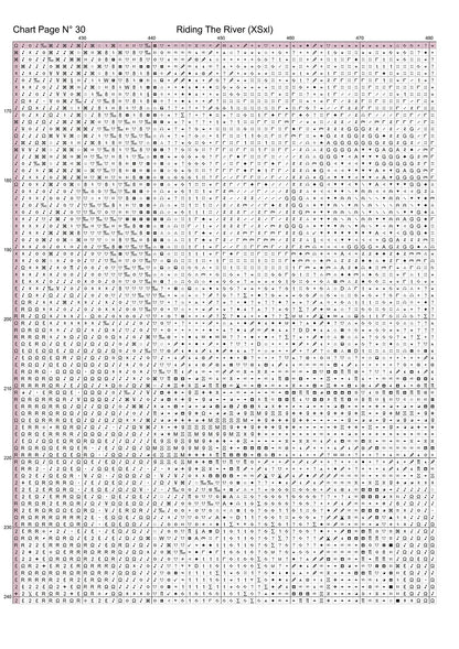 Expertly created from art by Kellie, under Public Domain CC0 license, Riding The River patterns. Riding The River is a fantasy swan pattern that comes as a full coverage pattern with no back-stitching. Additionally, Riding The River is available in 2 different design sizes - cross stitch regular & XL And each sale includes both B&W and colour charts