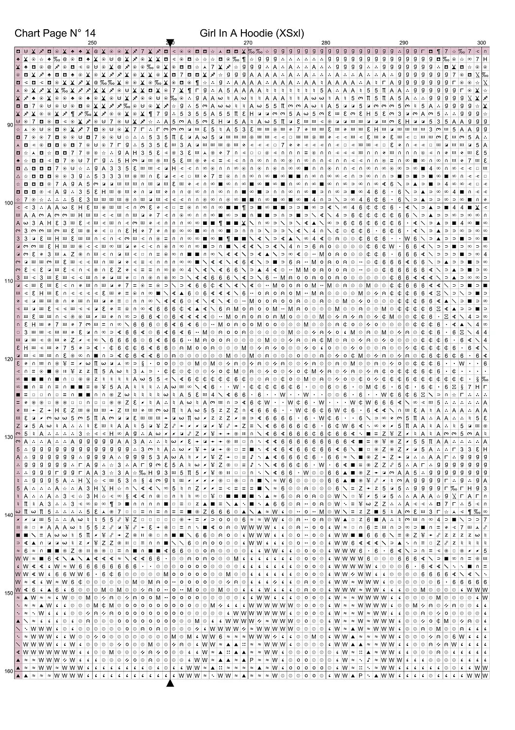 Expertly created from art by Nanne Tiggelman, under Public Domain CC0 license, Girl In A Hoodie patterns. Girl In A Hoodie is a fantasy pattern that comes as a full coverage pattern with no back-stitching. Additionally, Girl In A Hoodie is available in 2 different design sizes - cross stitch regular & XL And each sale includes both B&W and colour charts