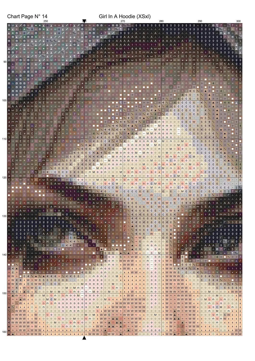 Expertly created from art by Nanne Tiggelman, under Public Domain CC0 license, Girl In A Hoodie patterns. Girl In A Hoodie is a fantasy pattern that comes as a full coverage pattern with no back-stitching. Additionally, Girl In A Hoodie is available in 2 different design sizes - cross stitch regular & XL And each sale includes both B&W and colour charts