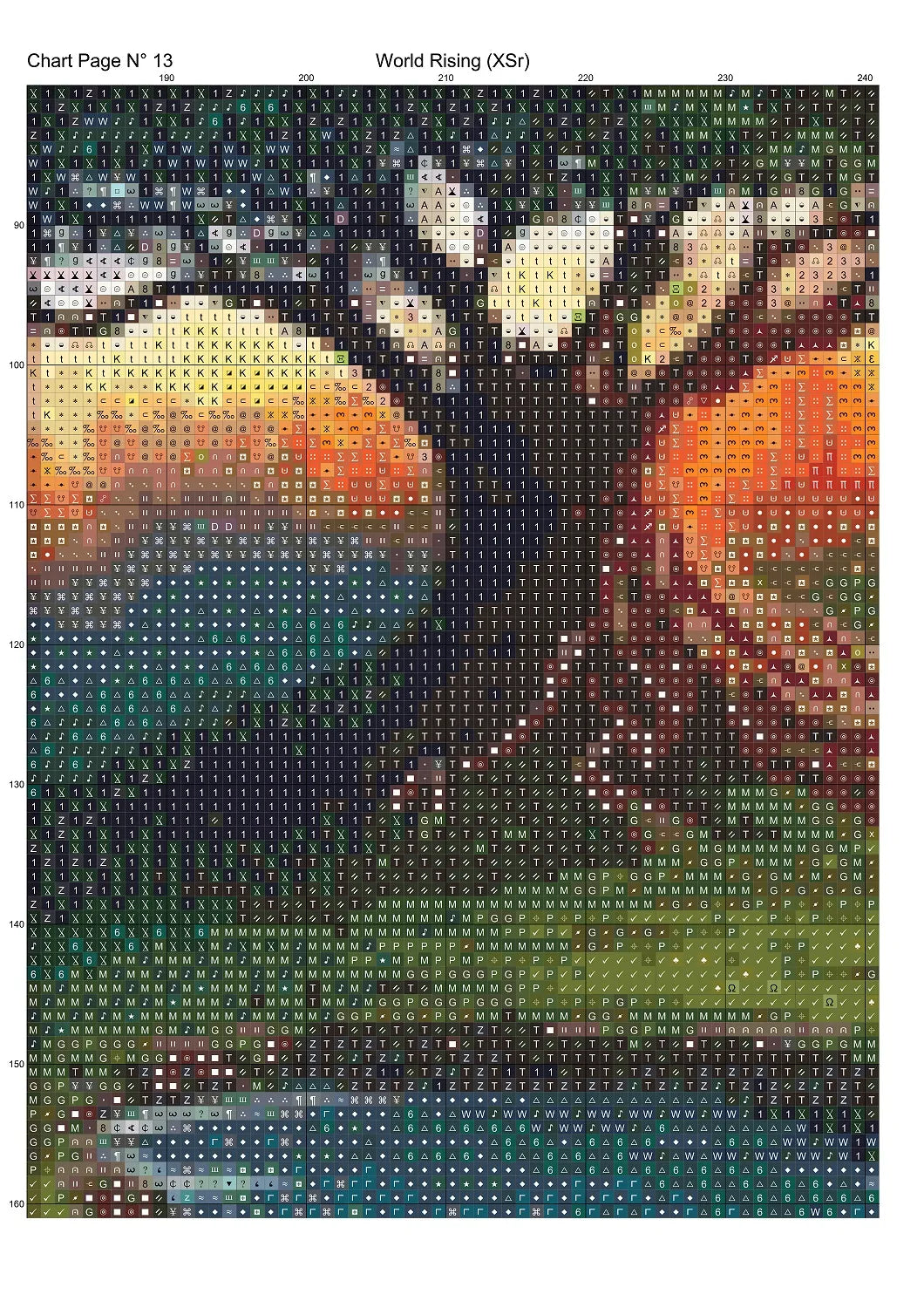 Expertly created from art by NickyPe, under Public Domain CC0 license, World Rising patterns. World Rising is a feline art pattern that comes as a full coverage pattern with no back-stitching. Additionally, World Rising is available in 2 different design sizes - cross stitch regular & XL And each sale includes both B&W and colour charts