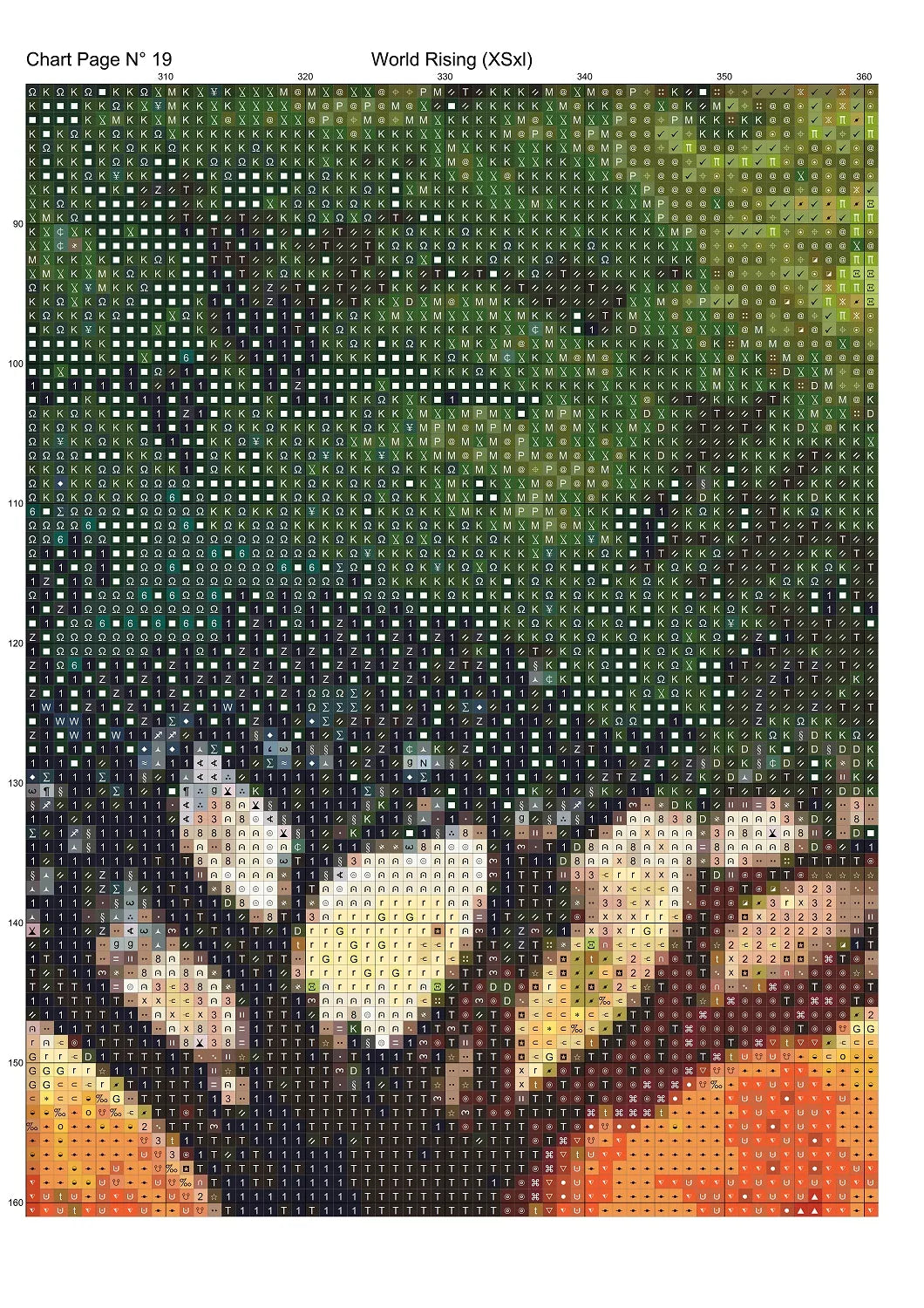 Expertly created from art by NickyPe, under Public Domain CC0 license, World Rising patterns. World Rising is a feline art pattern that comes as a full coverage pattern with no back-stitching. Additionally, World Rising is available in 2 different design sizes - cross stitch regular & XL And each sale includes both B&W and colour charts