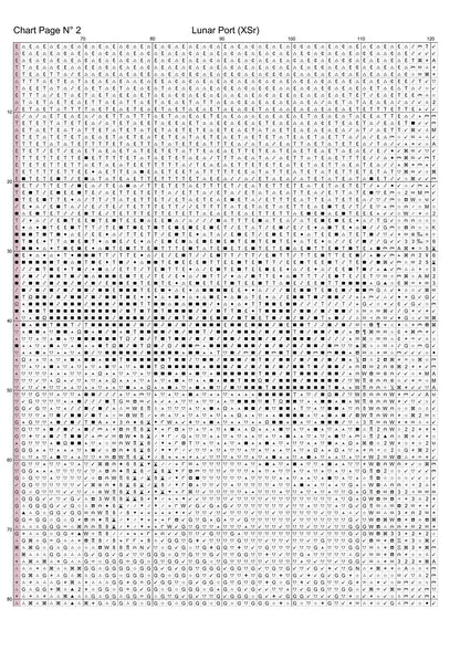 Expertly created from art by Asayuki, under Public Domain CC0 license, Lunar Port patterns. Lunar Port is a fantasy scifi pattern that comes as a full coverage pattern with no back-stitching. Additionally, Lunar Port is available in 2 different design sizes - cross stitch regular & XL And each sale includes both B&W and colour charts