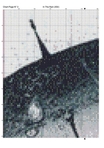 Expertly created from art by Asayuki, under Public Domain CC0 license, In The Rain patterns. In The Rain is a fantasy pattern that comes as a full coverage pattern with no back-stitching. Additionally, In The Rain is available in 2 different design sizes - cross stitch regular & XL And each sale includes both B&W and colour charts