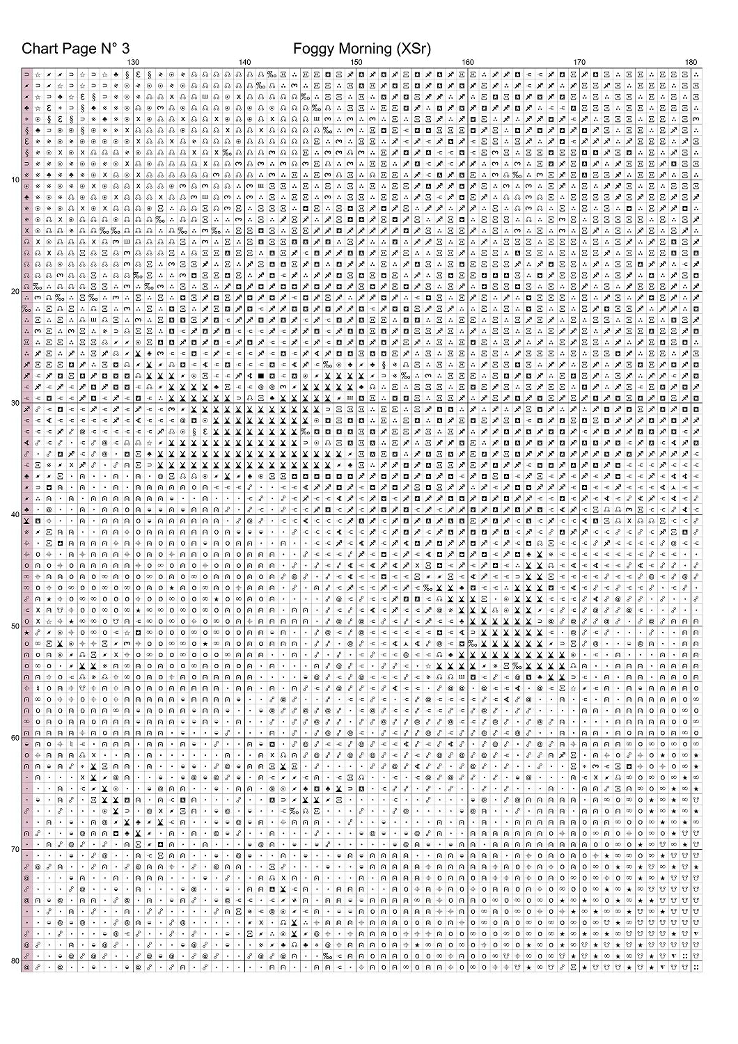 Expertly created from art by Asayuki, under Public Domain CC0 license, Foggy Morning patterns. Foggy Morning is a fantasy scene pattern that comes as a full coverage pattern with no back-stitching. Additionally, Foggy Morning is available in 2 different design sizes - cross stitch regular & XL And each sale includes both B&W and colour charts