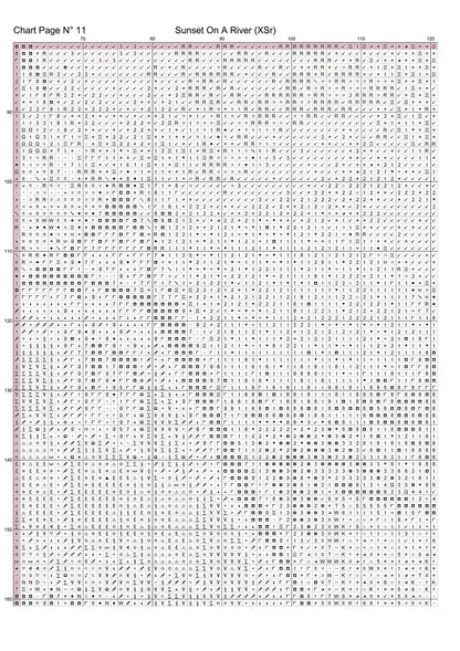 Expertly created from art by Nanne Tiggelman, under Public Domain CC0 license, Sunset On A River patterns. Sunset On A River is a fantasy scene pattern that comes as a full coverage pattern with no back-stitching. Additionally, Sunset On A River is available in 2 different design sizes - cross stitch regular & XL And each sale includes both B&W and colour charts
