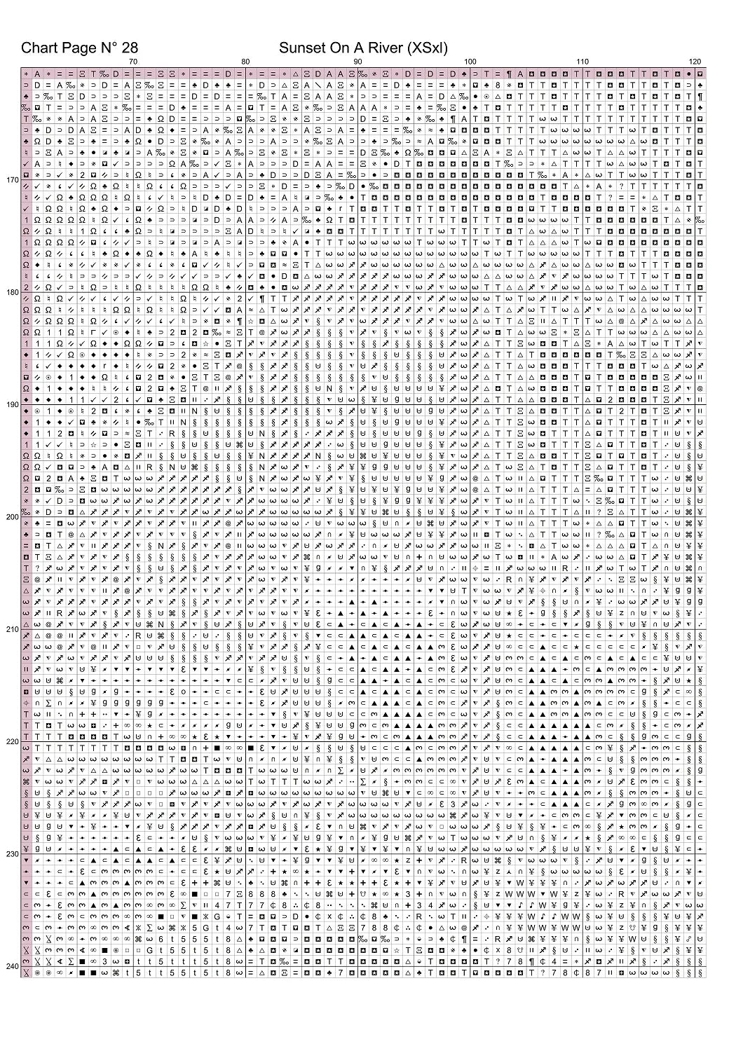 Expertly created from art by Nanne Tiggelman, under Public Domain CC0 license, Sunset On A River patterns. Sunset On A River is a fantasy scene pattern that comes as a full coverage pattern with no back-stitching. Additionally, Sunset On A River is available in 2 different design sizes - cross stitch regular & XL And each sale includes both B&W and colour charts