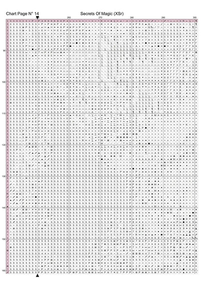 Expertly created from art by Nanne Tiggelman, under Public Domain CC0 license, Secrets Of Magic patterns. Secrets Of Magic is a witch pattern that comes as a full coverage pattern with no back-stitching. Additionally, Secrets Of Magic is available in 2 different design sizes - cross stitch regular & XL And each sale includes both B&W and colour charts