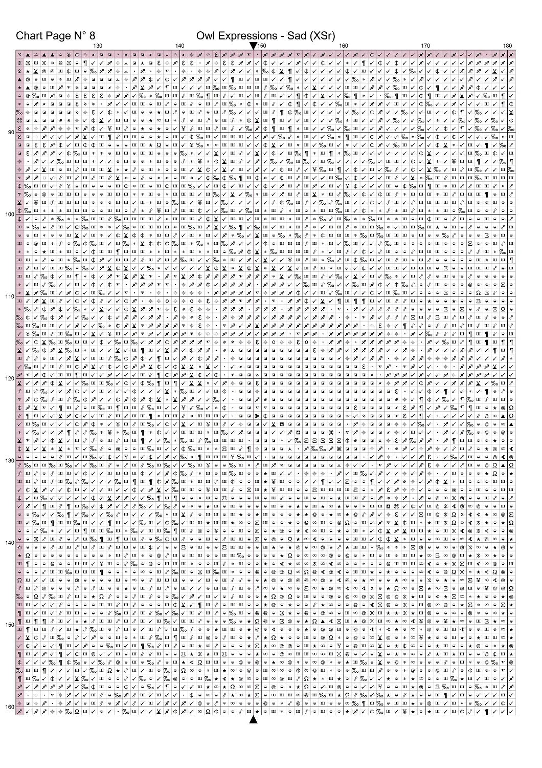 Expertly created from art by Erik Karits, under Public Domain CC0 license, Owl Expressions - Sad patterns. Owl Expressions - Sad is a rather blue owl pattern that comes as a full coverage pattern with no back-stitching. Additionally, Owl Expressions - Sad is available in 2 different design sizes - cross stitch regular & XL And each sale includes both B&W and colour charts
