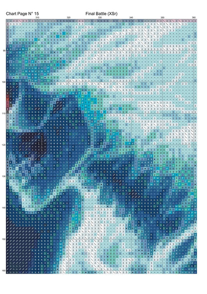 Expertly created from art by Kimut, under Public Domain CC0 license, Final Battle patterns.