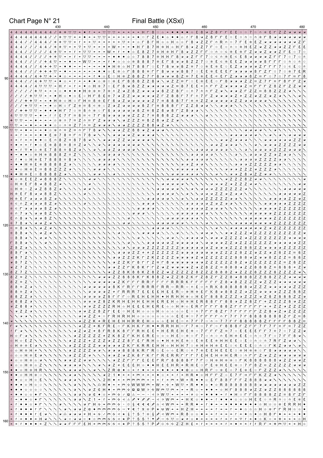 Expertly created from art by Kimut, under Public Domain CC0 license, Final Battle patterns.