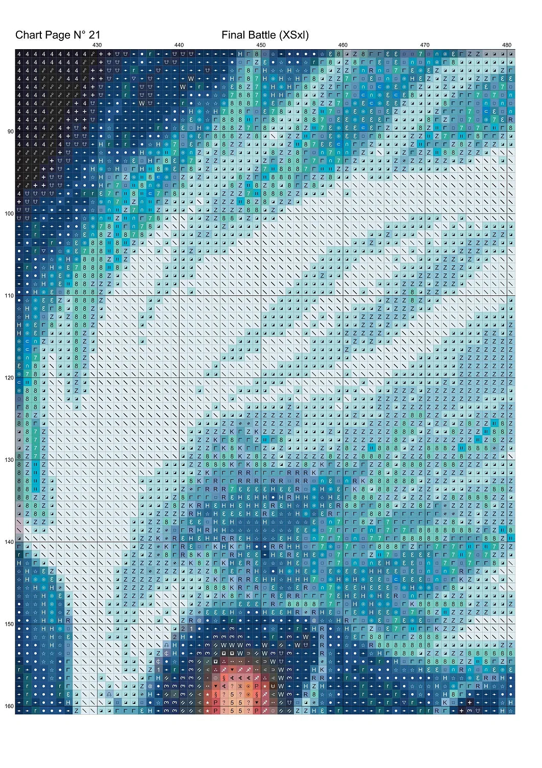 Expertly created from art by Kimut, under Public Domain CC0 license, Final Battle patterns.