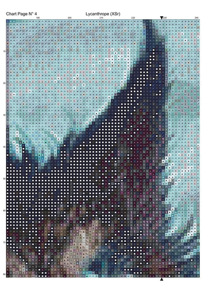 Expertly created from art by Kimut, under Public Domain CC0 license, Lycanthrope patterns.