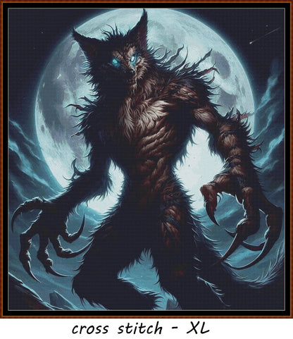 Expertly created from art by Kimut, under Public Domain CC0 license, Lycanthrope patterns.