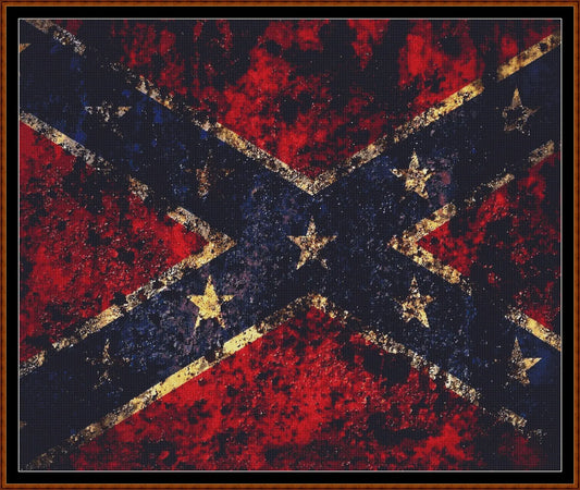 Expertly created by Sam, Confederate Distressed patterns.