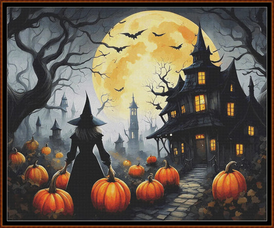 Expertly created from art by CrimsonMystique, under Public Domain CC0 license, Harvesting Pumpkins patterns. Harvesting Pumpkins is an art cat cross stitch pattern that comes as a full coverage pattern with no back-stitching. Additionally, Harvesting Pumpkins is available in 2 different design sizes - cross stitch regular & XL And each sale includes both B&W and colour charts