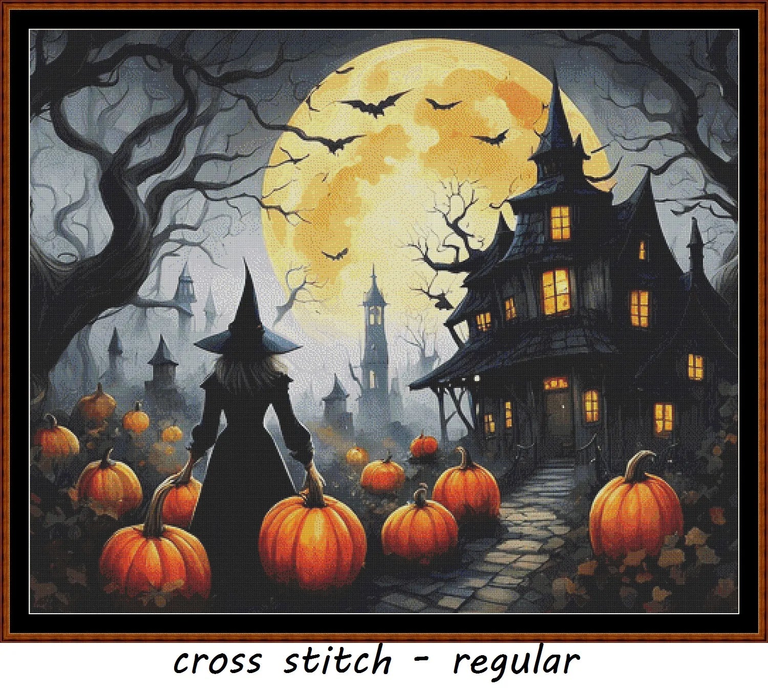 Expertly created from art by CrimsonMystique, under Public Domain CC0 license, Harvesting Pumpkins patterns. Harvesting Pumpkins is an art cat cross stitch pattern that comes as a full coverage pattern with no back-stitching. Additionally, Harvesting Pumpkins is available in 2 different design sizes - cross stitch regular & XL And each sale includes both B&W and colour charts
