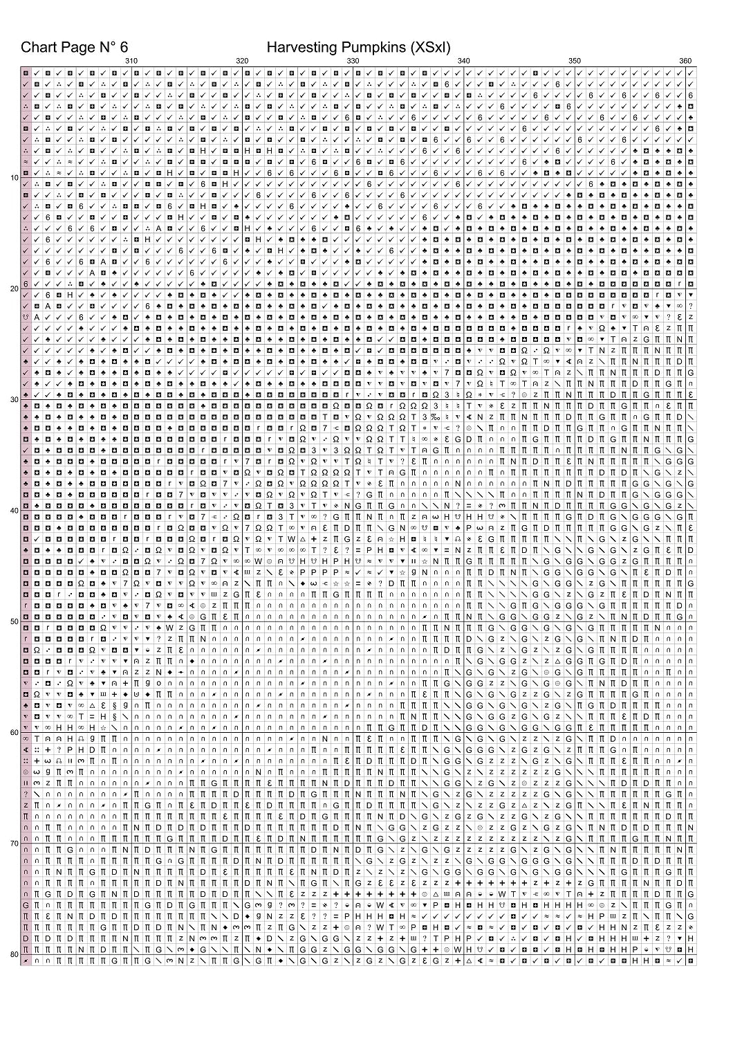 Expertly created from art by CrimsonMystique, under Public Domain CC0 license, Harvesting Pumpkins patterns. Harvesting Pumpkins is an art cat cross stitch pattern that comes as a full coverage pattern with no back-stitching. Additionally, Harvesting Pumpkins is available in 2 different design sizes - cross stitch regular & XL And each sale includes both B&W and colour charts