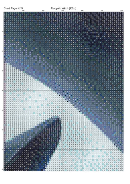 Expertly created from art by Mia-Maria Wikström, under Public Domain CC0 license, Pumpkin Witch patterns. Pumpkin Witch is an art cat cross stitch pattern that comes as a full coverage pattern with no back-stitching. Additionally, Pumpkin Witch is available in 2 different design sizes - cross stitch regular & XL And each sale includes both B&W and colour charts