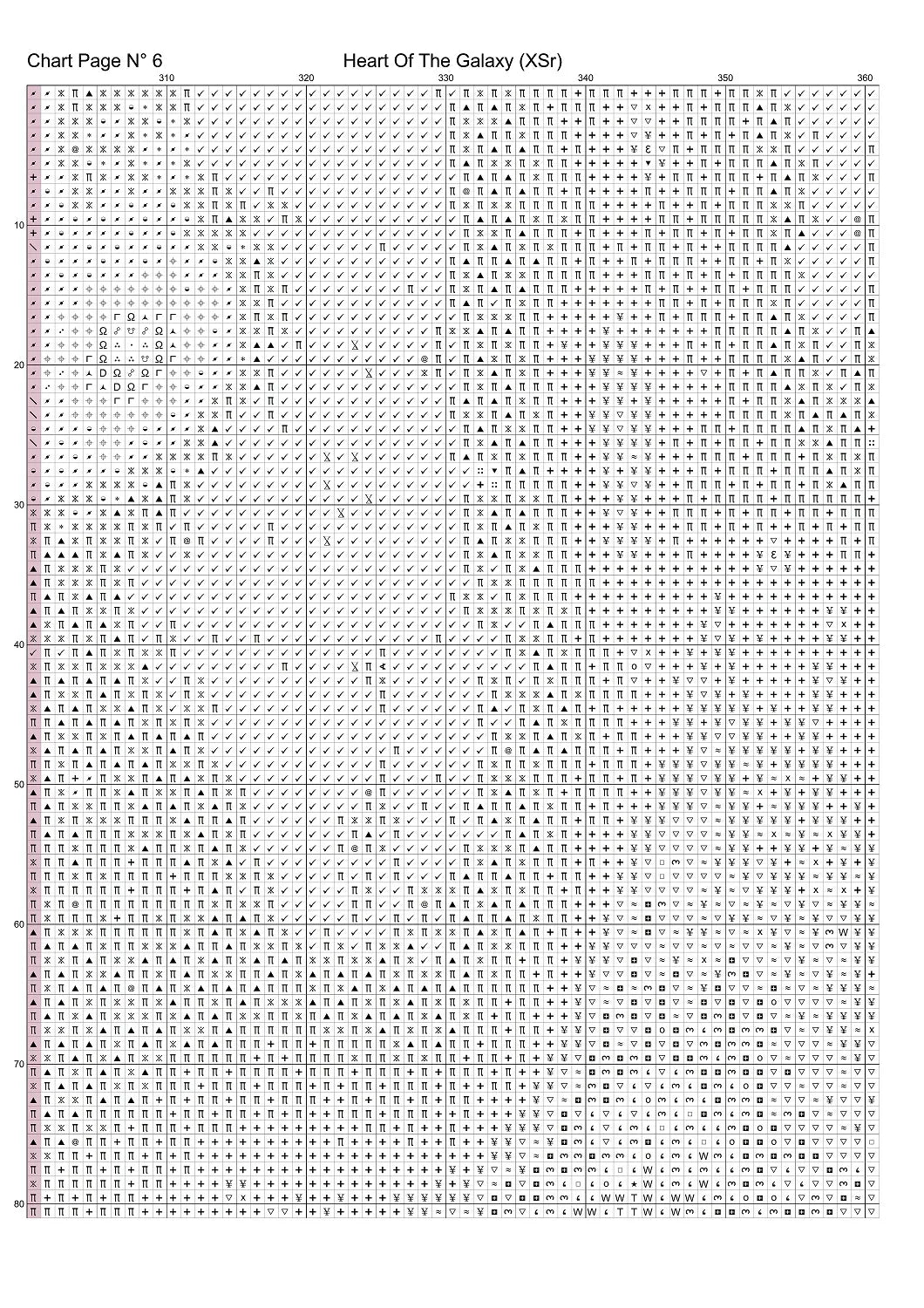 Expertly created from art by Marcia Figg, under Public Domain CC0 license, Heart Of The Galaxy patterns. Heart Of The Galaxy is a dark fantasy cross stitch pattern that comes as a full coverage pattern with no back-stitching. Additionally, Heart Of The Galaxy is available in 2 different design sizes - cross stitch regular & XL And each sale includes both B&W and colour charts