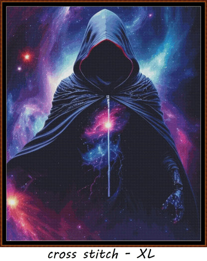 Expertly created from art by Marcia Figg, under Public Domain CC0 license, Heart Of The Galaxy patterns. Heart Of The Galaxy is a dark fantasy cross stitch pattern that comes as a full coverage pattern with no back-stitching. Additionally, Heart Of The Galaxy is available in 2 different design sizes - cross stitch regular & XL And each sale includes both B&W and colour charts