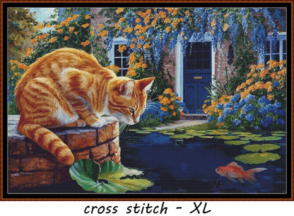 Expertly created from art by David Clode, under Public Domain CC0 license, Fish Hunting patterns. Fish Hunting u is an art pattern that comes as a full coverage pattern with no back-stitching. Additionally, Fish Hunting is available in 2 different design sizes - cross stitch regular & XL And each sale includes both B&W and colour charts
