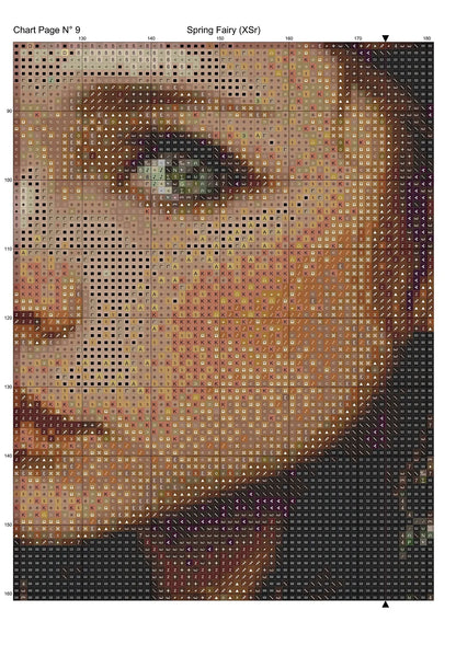 Expertly created from art by Eleanor Smith, under Public Domain CC0 license, Spring Fairy patterns. Spring Fairy is a beautiful cross stitch pattern that comes as a full coverage pattern with no back-stitching. Additionally, Spring Fairy is available in 2 different design sizes - cross stitch regular & XL And each sale includes both B&W and colour charts