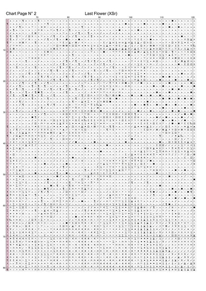 Expertly created from art by Boris Rager, under Public Domain CC0 license, Last Flower patterns. Last Flower is a fantastic grim reaper cross stitch pattern that comes as a full coverage pattern with no back-stitching. Additionally, Last Flower is available in 2 different design sizes - cross stitch regular & XL And each sale includes both B&W and colour charts