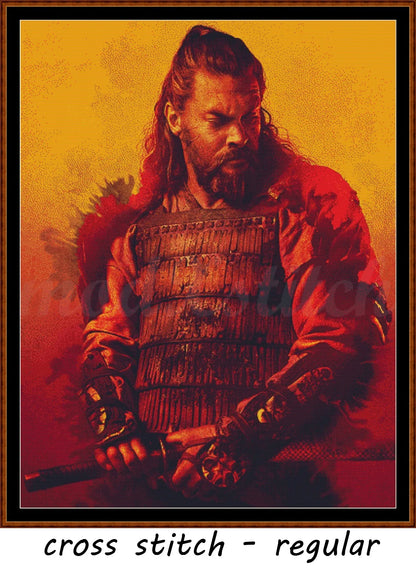 See - Jason Momoa cross stitch pattern See - Jason Momoa is a fantasy TV cross stitch pattern that comes as a full coverage pattern with absolutely no back-stitching or pesky half-stitches. See - Jason Momoa is available in 2 different design sizes - cross stitch regular & XL And each sale includes both B&W and colour charts